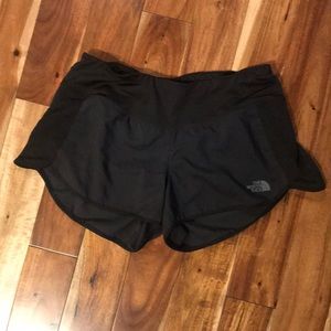 The North Face flash dry running shorts.